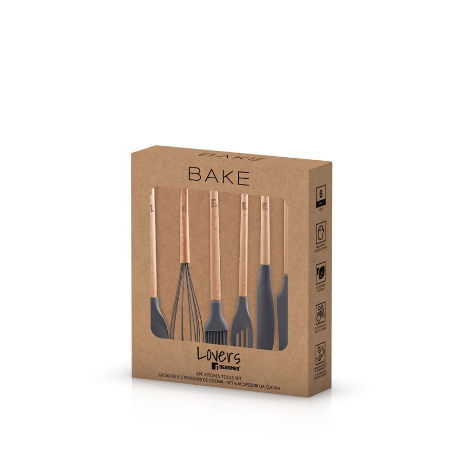 Комплект прибори за печене Bergner Bake lovers 6 броя